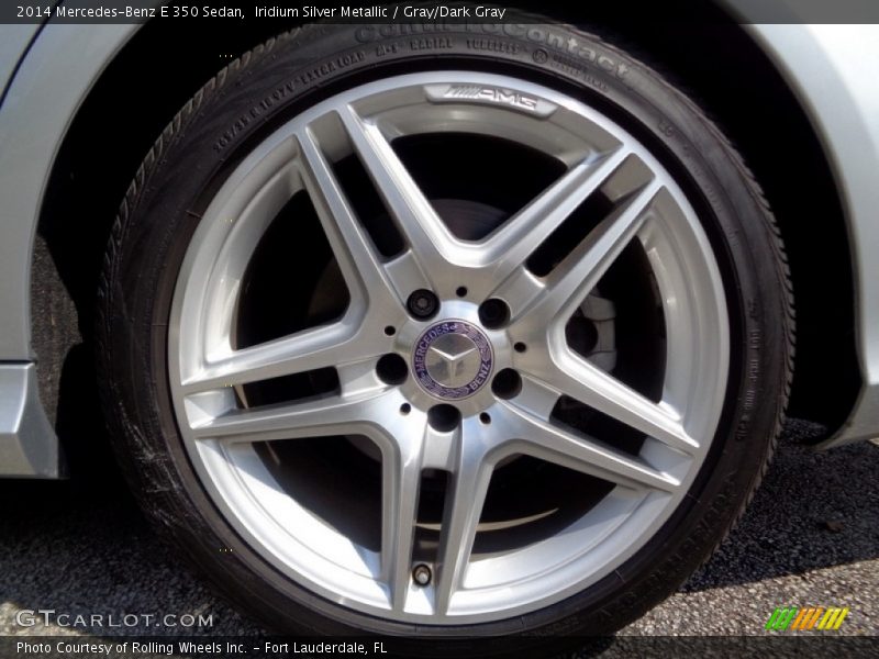 Iridium Silver Metallic / Gray/Dark Gray 2014 Mercedes-Benz E 350 Sedan