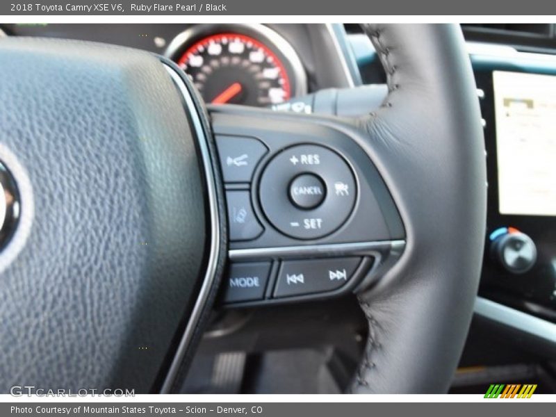 Ruby Flare Pearl / Black 2018 Toyota Camry XSE V6