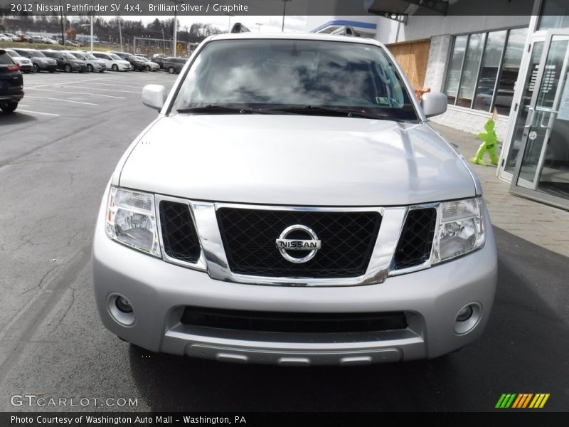 Brilliant Silver / Graphite 2012 Nissan Pathfinder SV 4x4