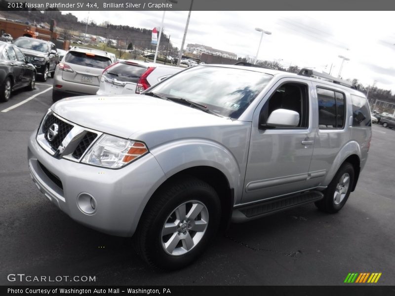 Brilliant Silver / Graphite 2012 Nissan Pathfinder SV 4x4