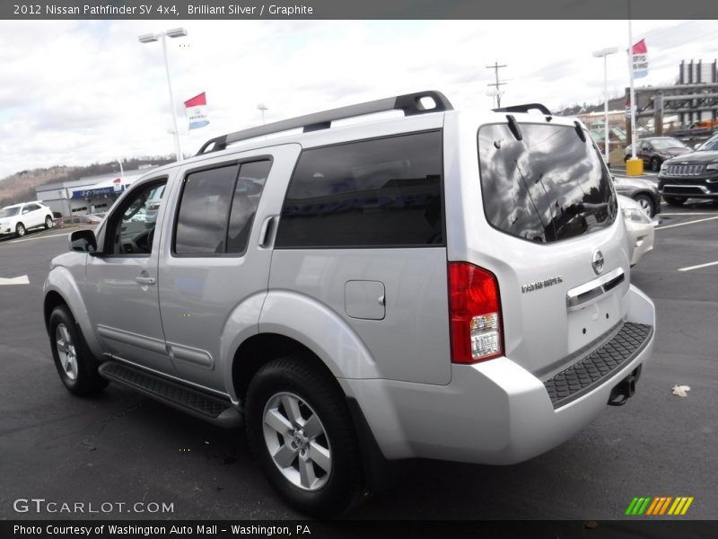 Brilliant Silver / Graphite 2012 Nissan Pathfinder SV 4x4