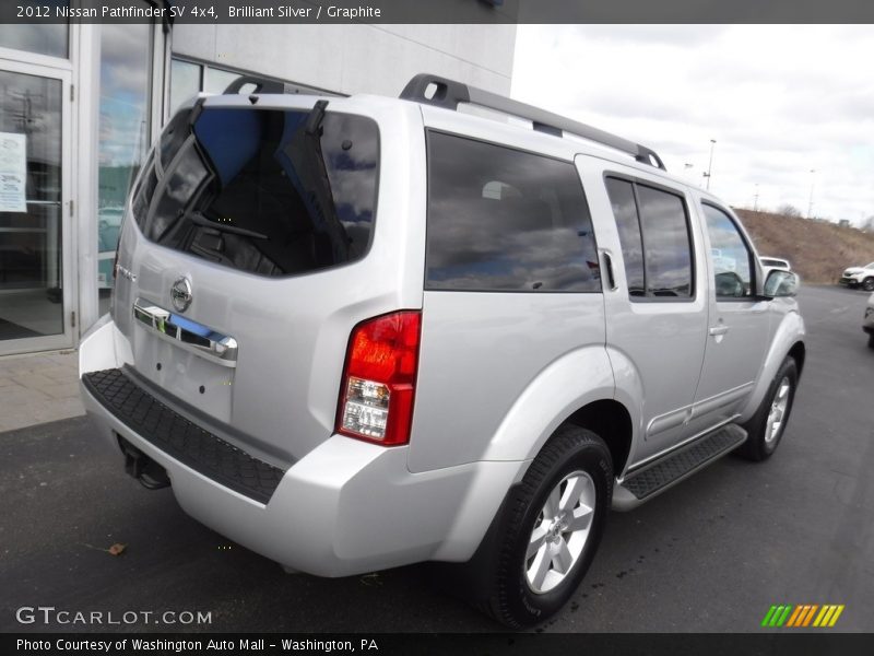 Brilliant Silver / Graphite 2012 Nissan Pathfinder SV 4x4
