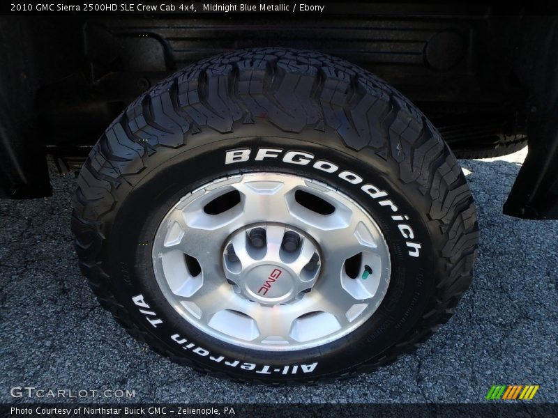 Midnight Blue Metallic / Ebony 2010 GMC Sierra 2500HD SLE Crew Cab 4x4