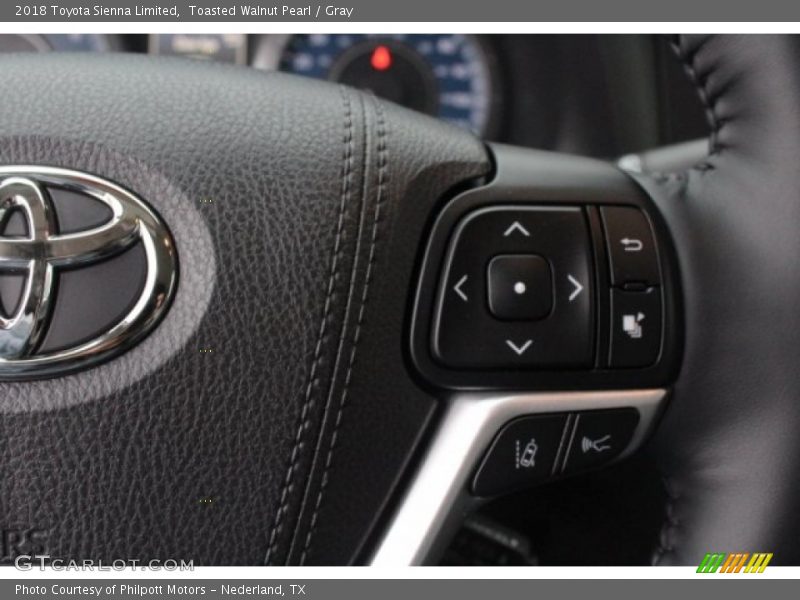 Toasted Walnut Pearl / Gray 2018 Toyota Sienna Limited