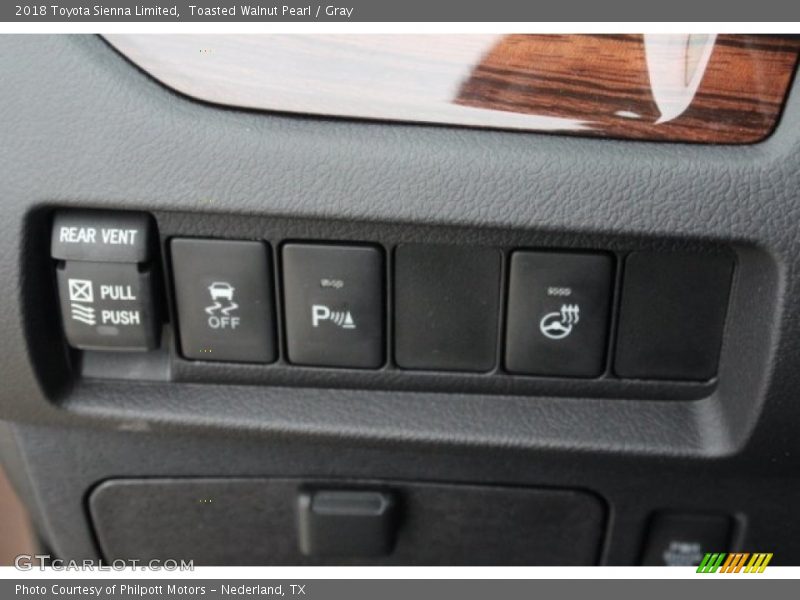 Toasted Walnut Pearl / Gray 2018 Toyota Sienna Limited