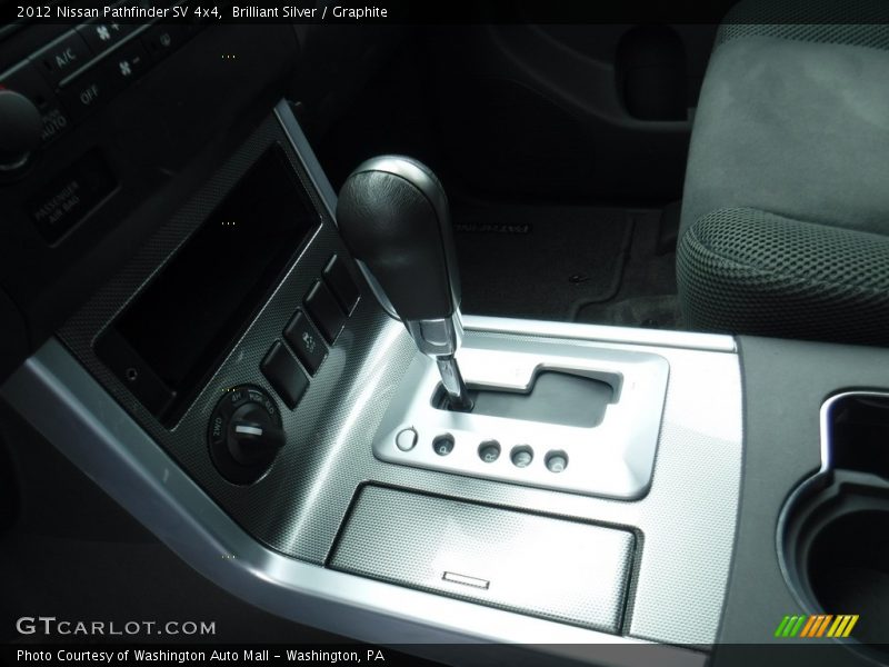 Brilliant Silver / Graphite 2012 Nissan Pathfinder SV 4x4