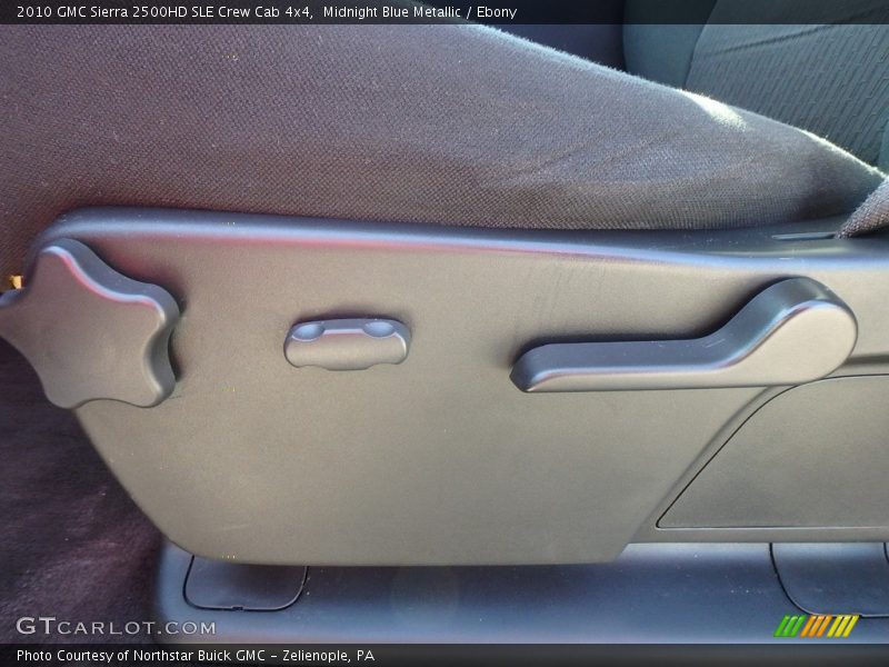 Midnight Blue Metallic / Ebony 2010 GMC Sierra 2500HD SLE Crew Cab 4x4