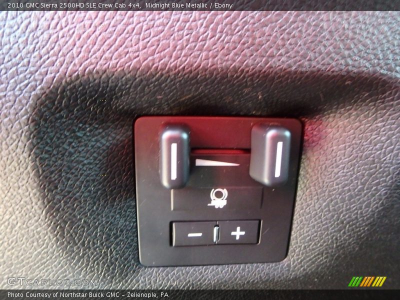 Midnight Blue Metallic / Ebony 2010 GMC Sierra 2500HD SLE Crew Cab 4x4