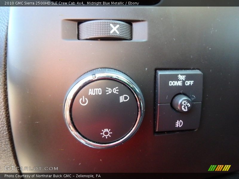 Midnight Blue Metallic / Ebony 2010 GMC Sierra 2500HD SLE Crew Cab 4x4