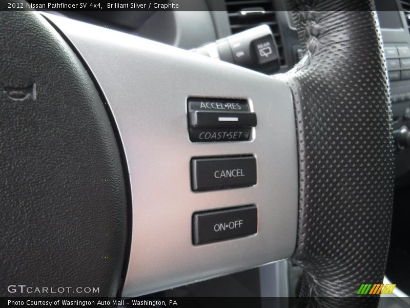 Brilliant Silver / Graphite 2012 Nissan Pathfinder SV 4x4