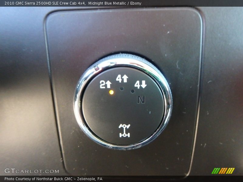 Midnight Blue Metallic / Ebony 2010 GMC Sierra 2500HD SLE Crew Cab 4x4