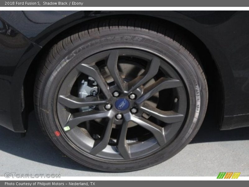 Shadow Black / Ebony 2018 Ford Fusion S