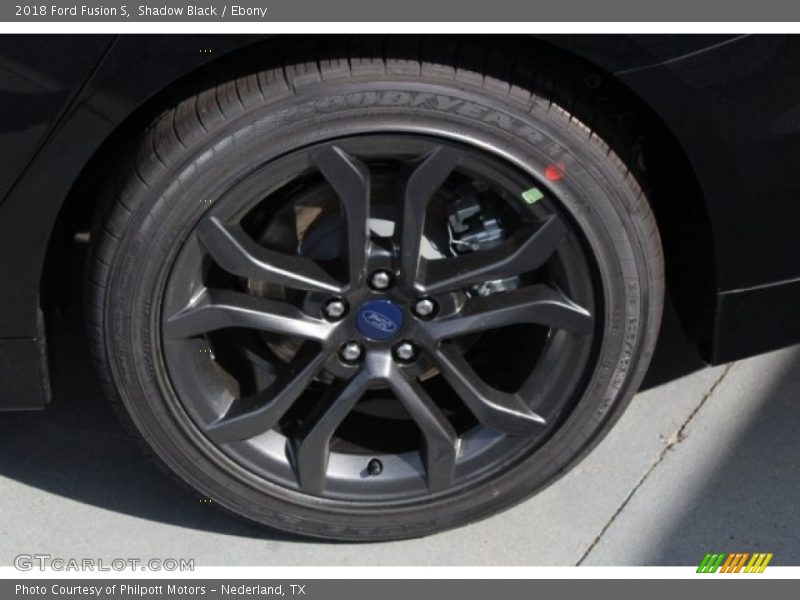Shadow Black / Ebony 2018 Ford Fusion S