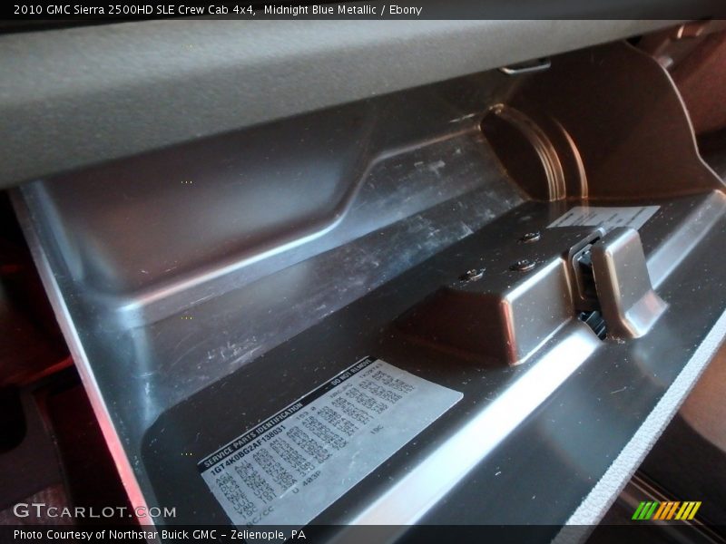 Midnight Blue Metallic / Ebony 2010 GMC Sierra 2500HD SLE Crew Cab 4x4