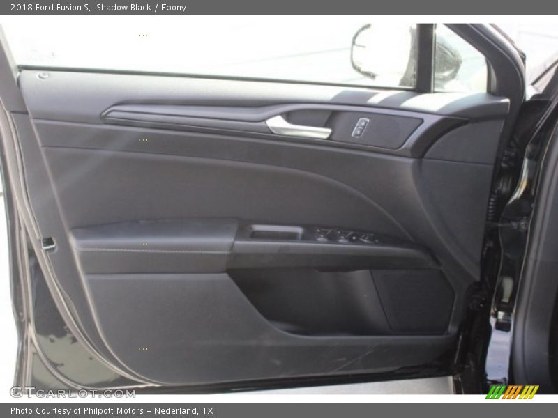 Shadow Black / Ebony 2018 Ford Fusion S