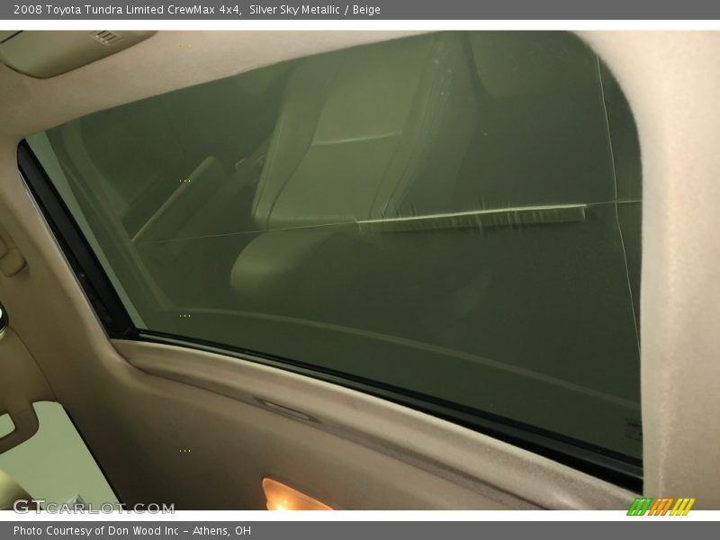 Silver Sky Metallic / Beige 2008 Toyota Tundra Limited CrewMax 4x4