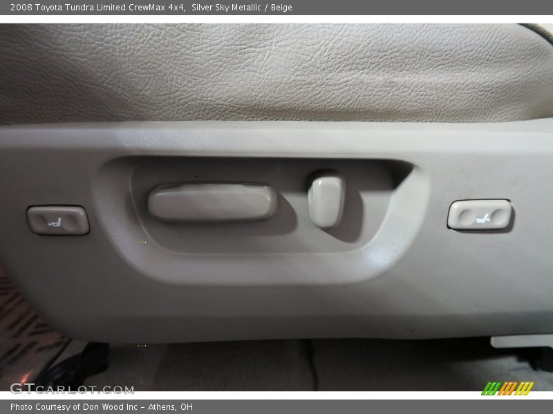 Silver Sky Metallic / Beige 2008 Toyota Tundra Limited CrewMax 4x4