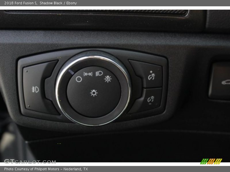 Shadow Black / Ebony 2018 Ford Fusion S