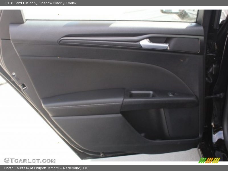 Shadow Black / Ebony 2018 Ford Fusion S