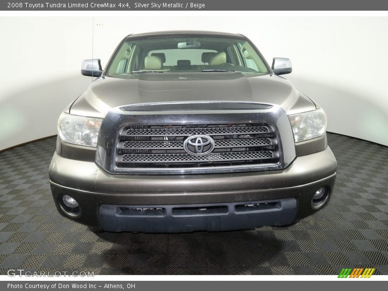 Silver Sky Metallic / Beige 2008 Toyota Tundra Limited CrewMax 4x4