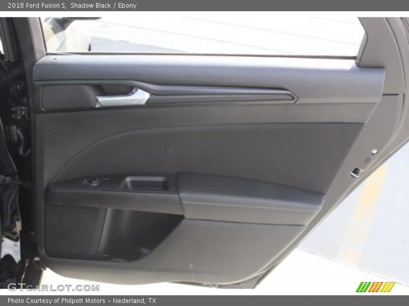 Shadow Black / Ebony 2018 Ford Fusion S