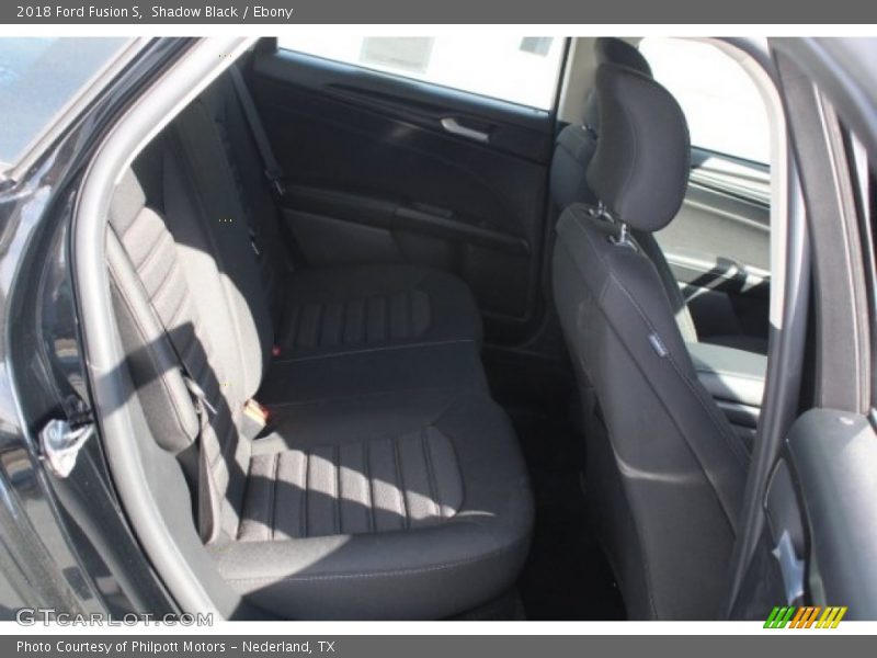 Shadow Black / Ebony 2018 Ford Fusion S