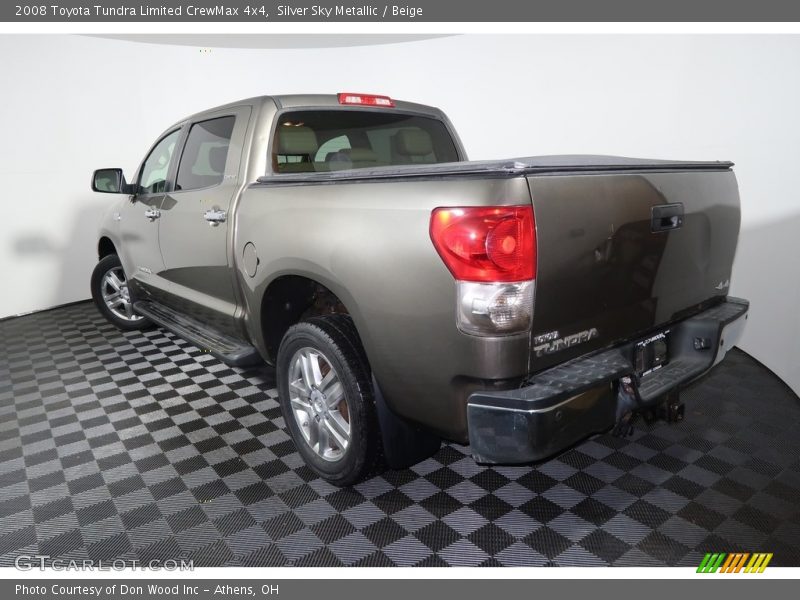Silver Sky Metallic / Beige 2008 Toyota Tundra Limited CrewMax 4x4