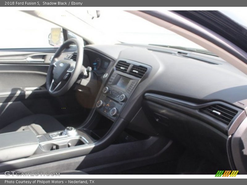 Shadow Black / Ebony 2018 Ford Fusion S