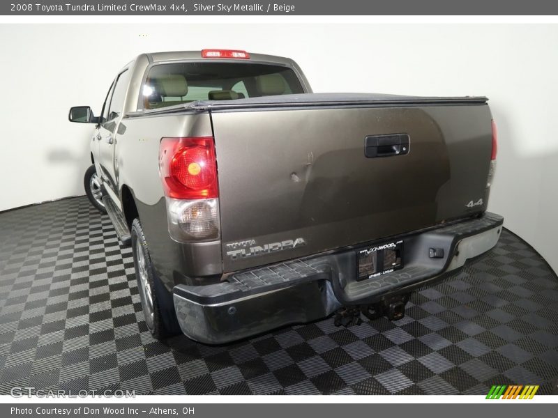 Silver Sky Metallic / Beige 2008 Toyota Tundra Limited CrewMax 4x4
