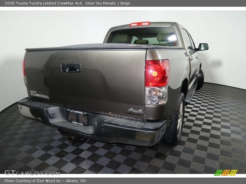 Silver Sky Metallic / Beige 2008 Toyota Tundra Limited CrewMax 4x4