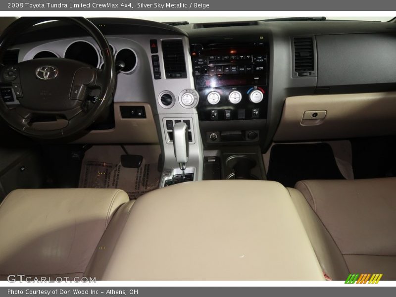 Silver Sky Metallic / Beige 2008 Toyota Tundra Limited CrewMax 4x4