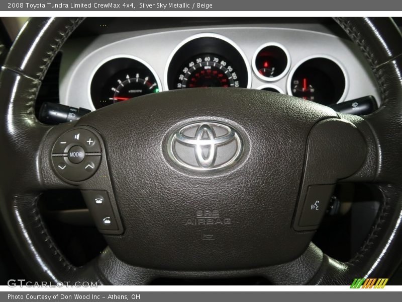 Silver Sky Metallic / Beige 2008 Toyota Tundra Limited CrewMax 4x4