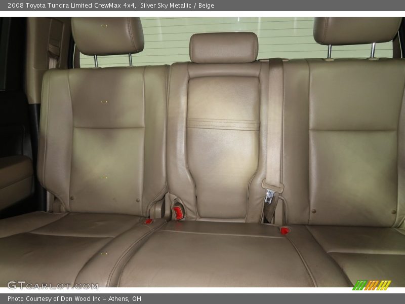 Silver Sky Metallic / Beige 2008 Toyota Tundra Limited CrewMax 4x4