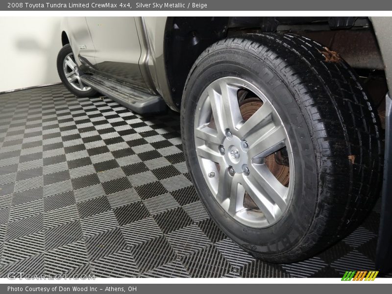 Silver Sky Metallic / Beige 2008 Toyota Tundra Limited CrewMax 4x4