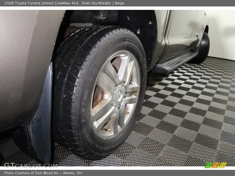 Silver Sky Metallic / Beige 2008 Toyota Tundra Limited CrewMax 4x4