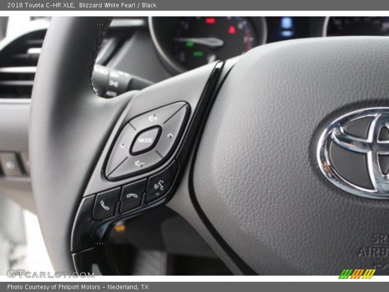 Blizzard White Pearl / Black 2018 Toyota C-HR XLE