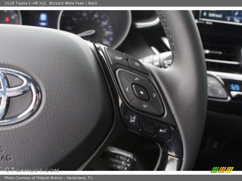Blizzard White Pearl / Black 2018 Toyota C-HR XLE
