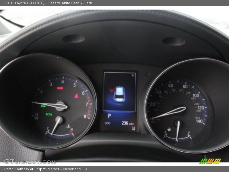 Blizzard White Pearl / Black 2018 Toyota C-HR XLE