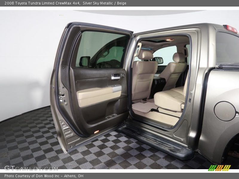 Silver Sky Metallic / Beige 2008 Toyota Tundra Limited CrewMax 4x4
