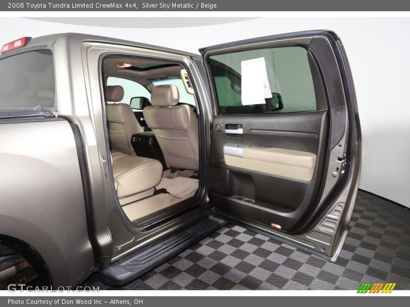 Silver Sky Metallic / Beige 2008 Toyota Tundra Limited CrewMax 4x4