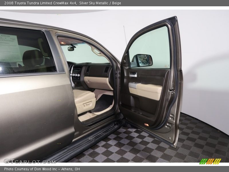 Silver Sky Metallic / Beige 2008 Toyota Tundra Limited CrewMax 4x4
