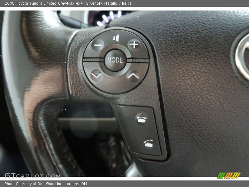 Silver Sky Metallic / Beige 2008 Toyota Tundra Limited CrewMax 4x4