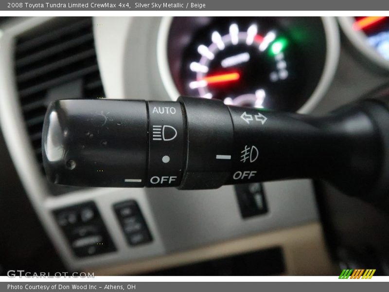 Silver Sky Metallic / Beige 2008 Toyota Tundra Limited CrewMax 4x4