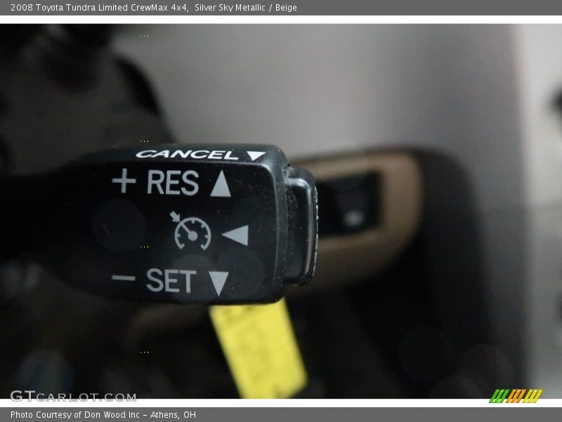 Silver Sky Metallic / Beige 2008 Toyota Tundra Limited CrewMax 4x4