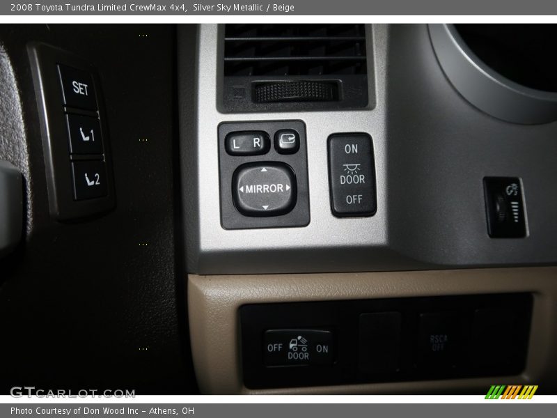 Silver Sky Metallic / Beige 2008 Toyota Tundra Limited CrewMax 4x4