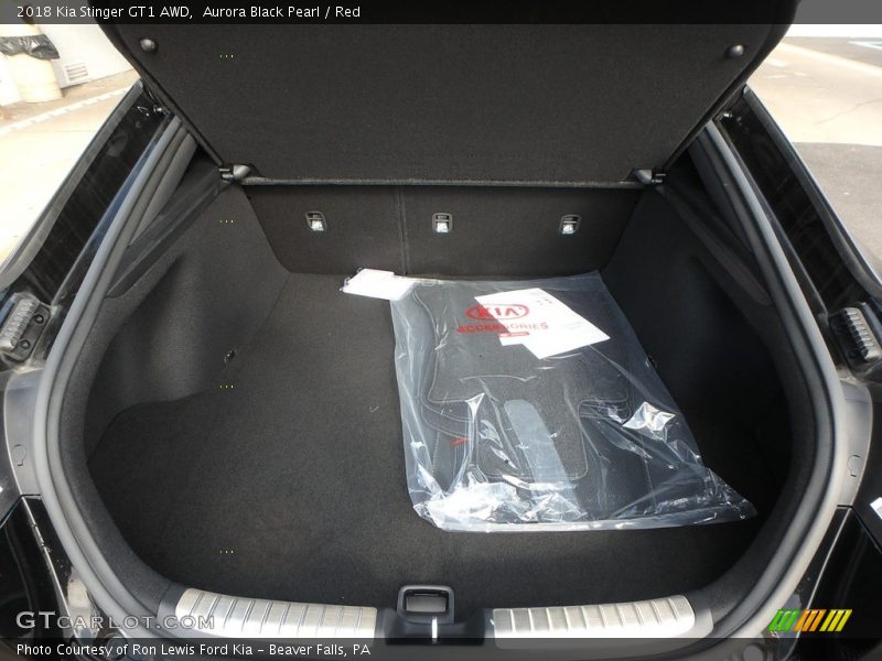  2018 Stinger GT1 AWD Trunk