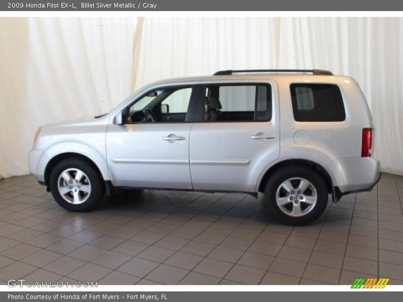 Billet Silver Metallic / Gray 2009 Honda Pilot EX-L