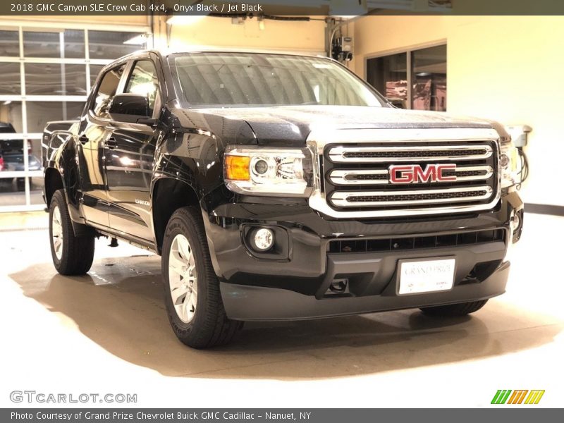 Onyx Black / Jet Black 2018 GMC Canyon SLE Crew Cab 4x4