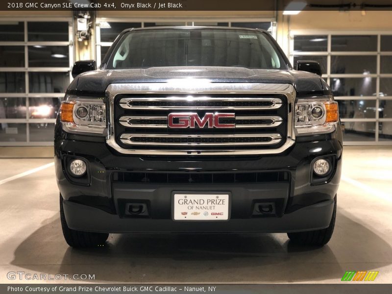 Onyx Black / Jet Black 2018 GMC Canyon SLE Crew Cab 4x4