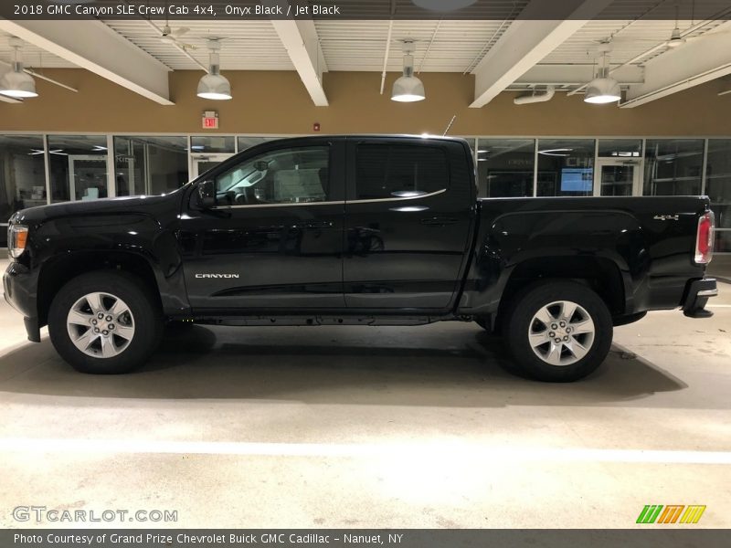 Onyx Black / Jet Black 2018 GMC Canyon SLE Crew Cab 4x4